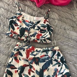 NWT Boutique Two Piece Set